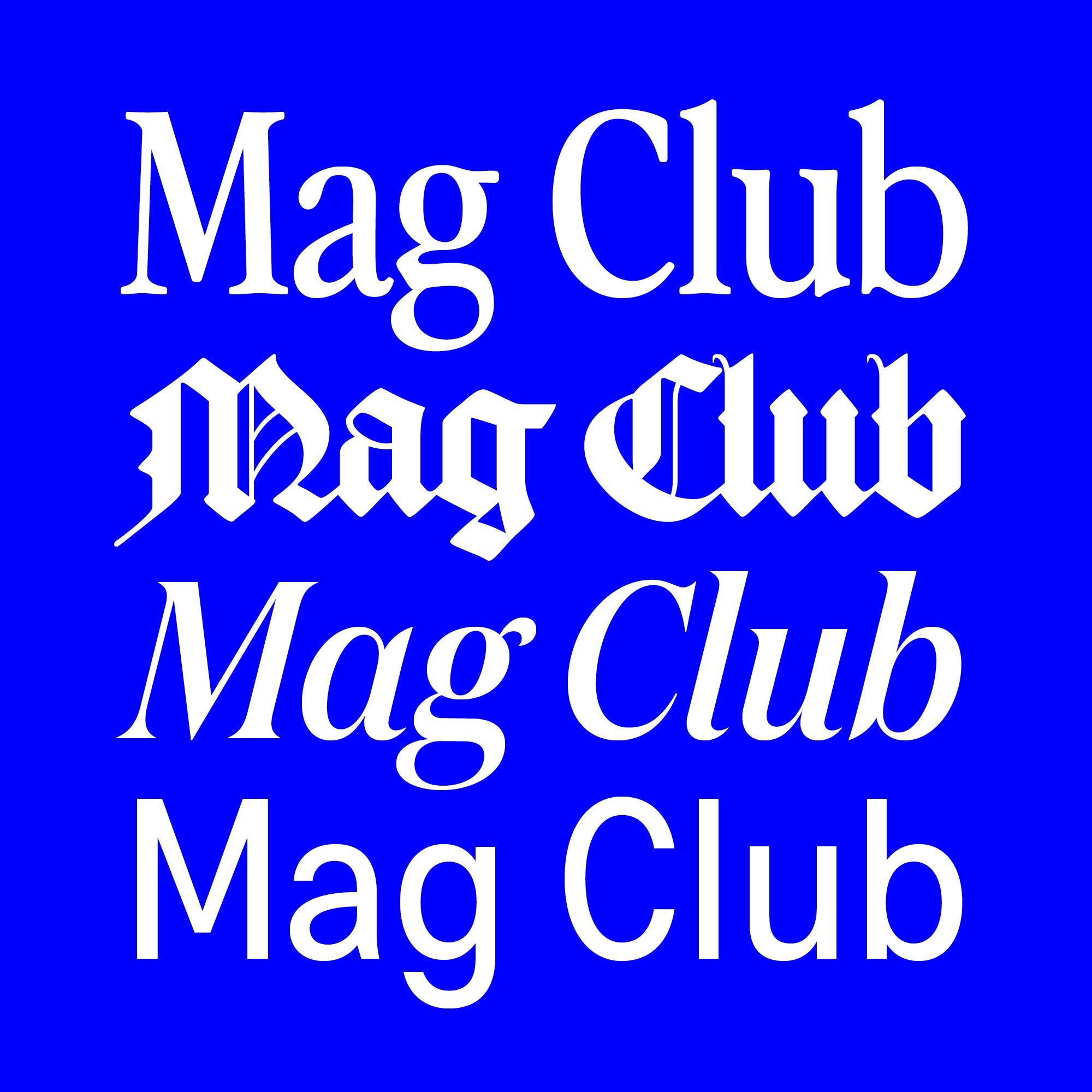 Mag Club Quarterly Subscription Box
