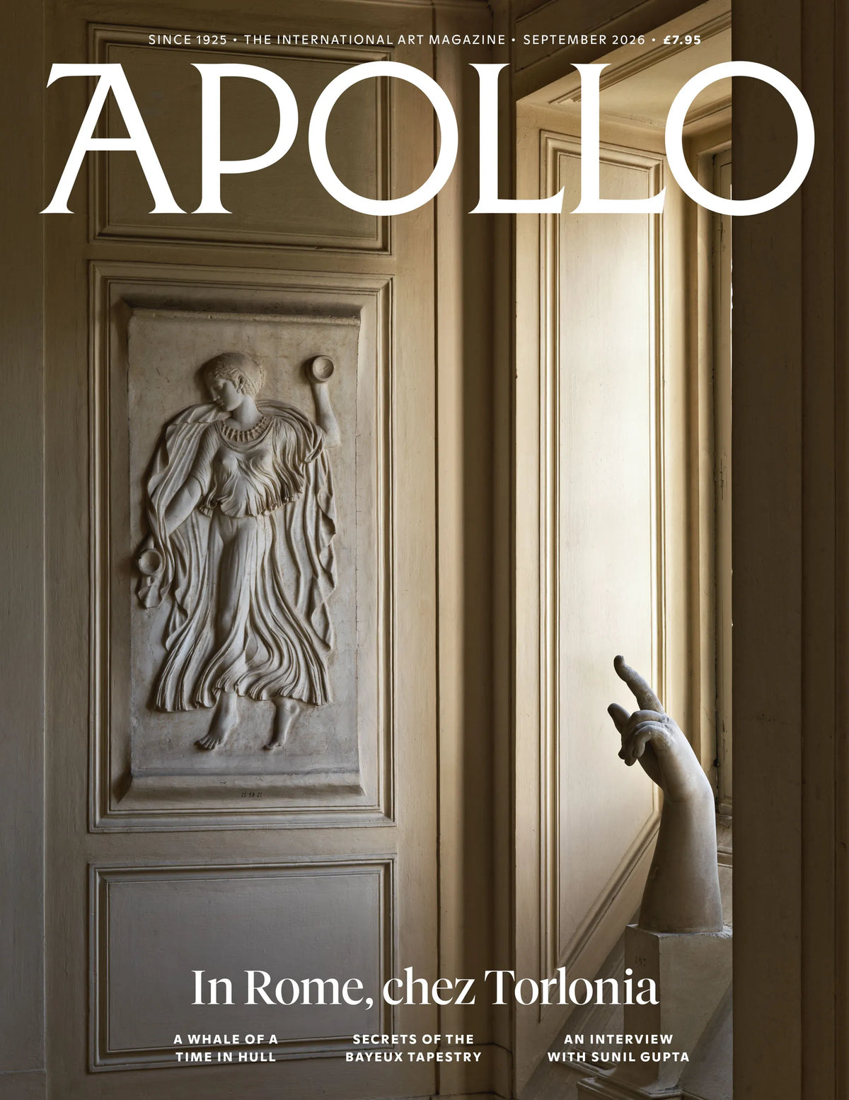Apollo Magazine, September 2026
