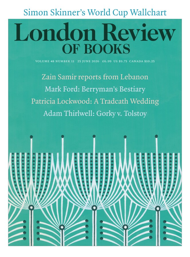 London Review of Books; June 25, 2026