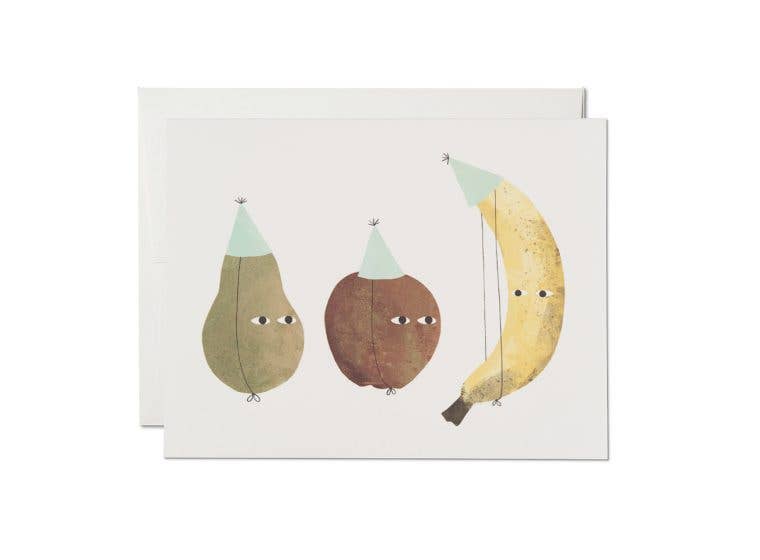 Fruits Birthday Party Greeting Card