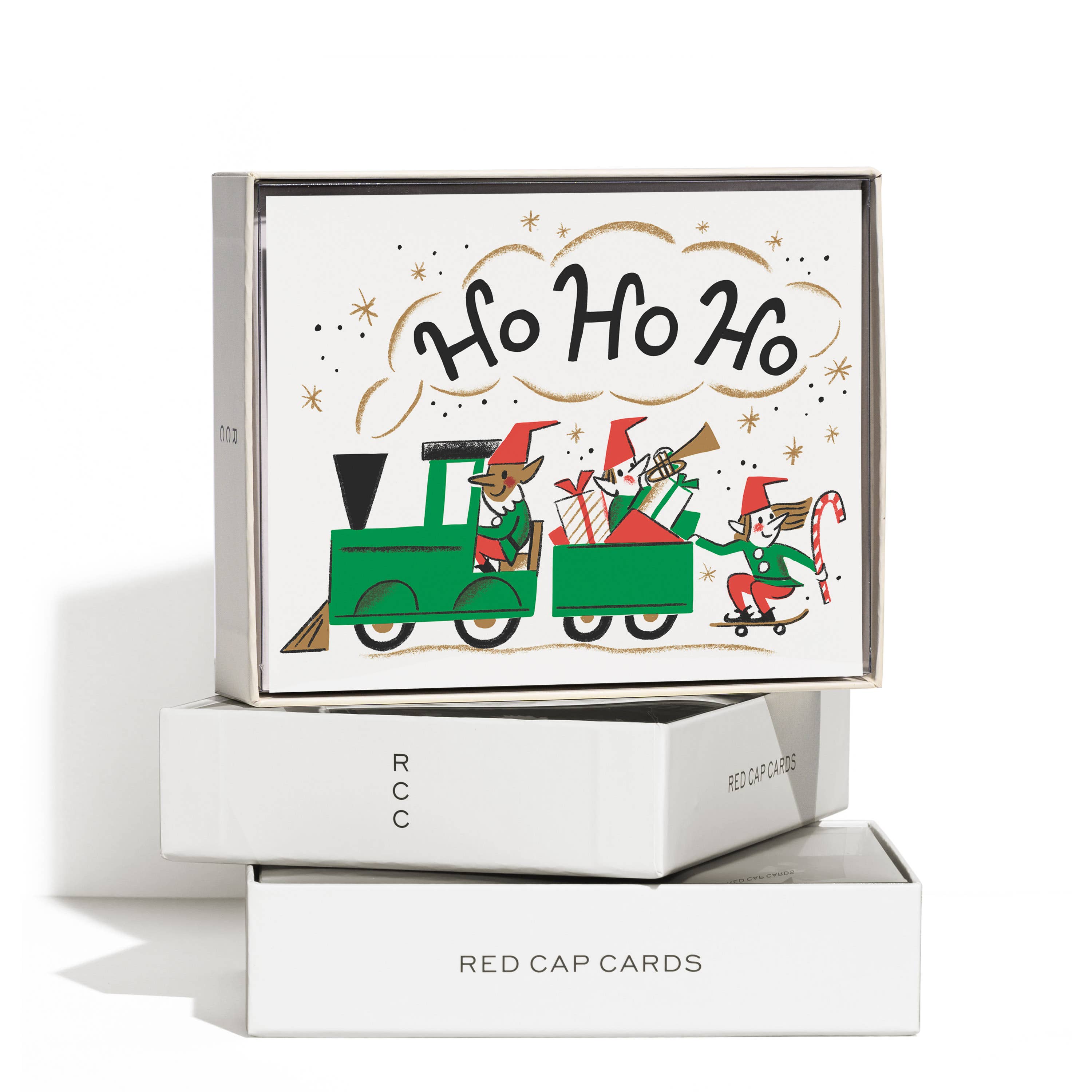 Ho Ho Ho Elf Greeting Card