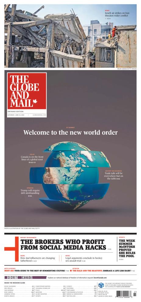 The Globe and Mail, June 14, 2025