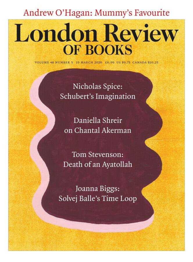 London Review of Books; March 26, 2026