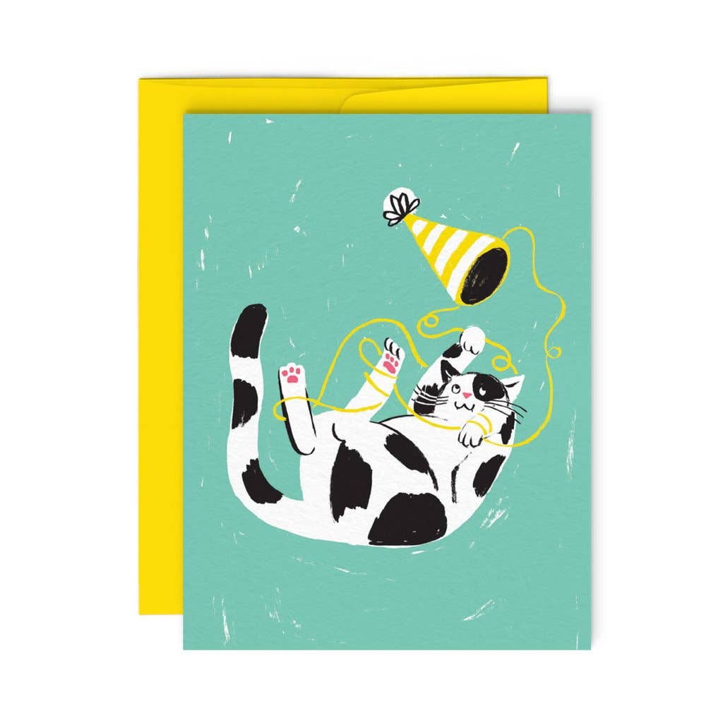 Cat Birthday — Greeting card