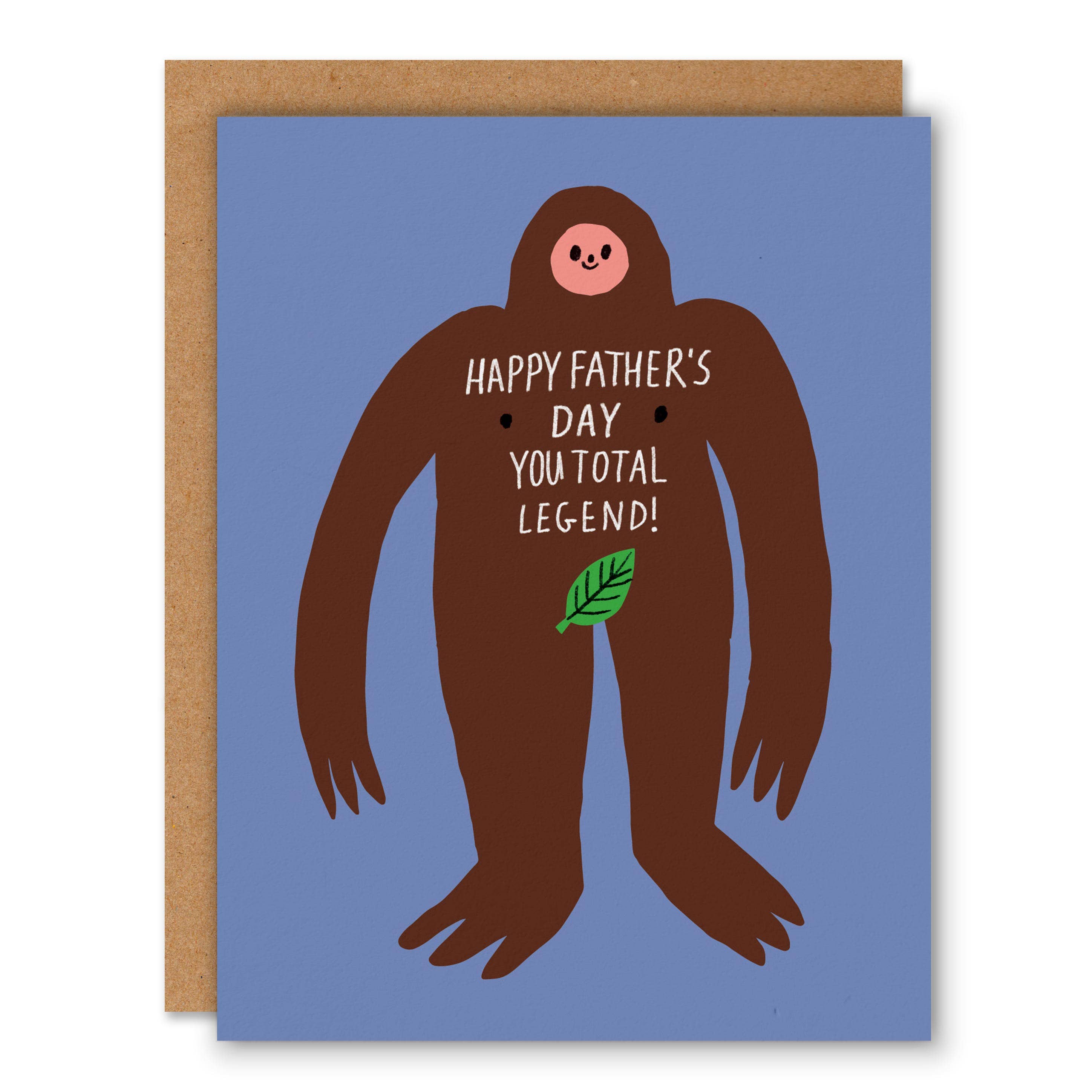 Sasquatch - Father's Day Greeting Card