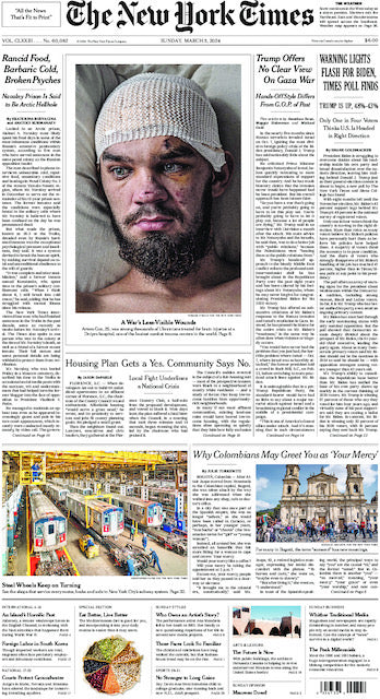 The New York Times; Sunday, March 3, 2024