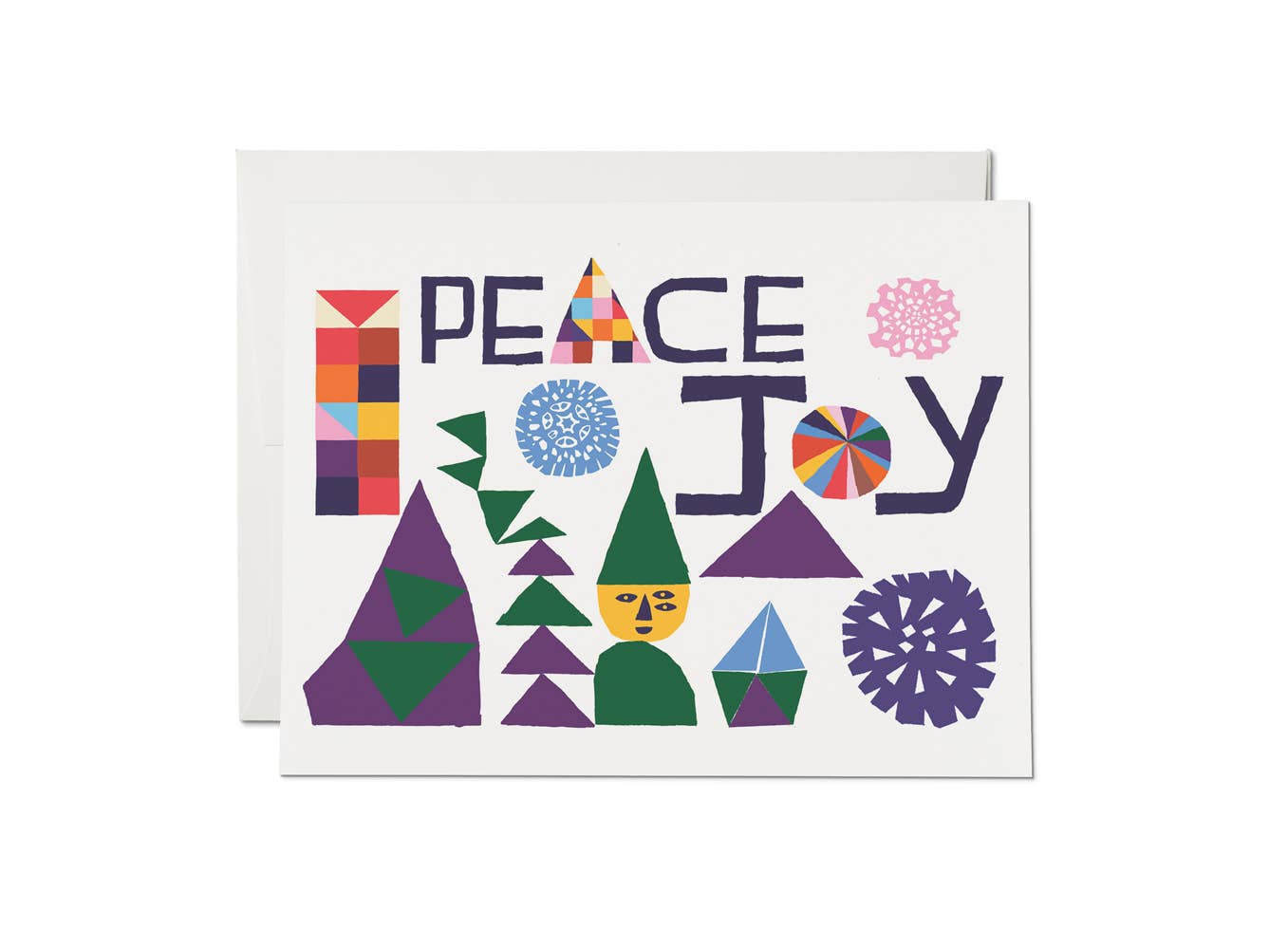Peace and Joy Greeting Card