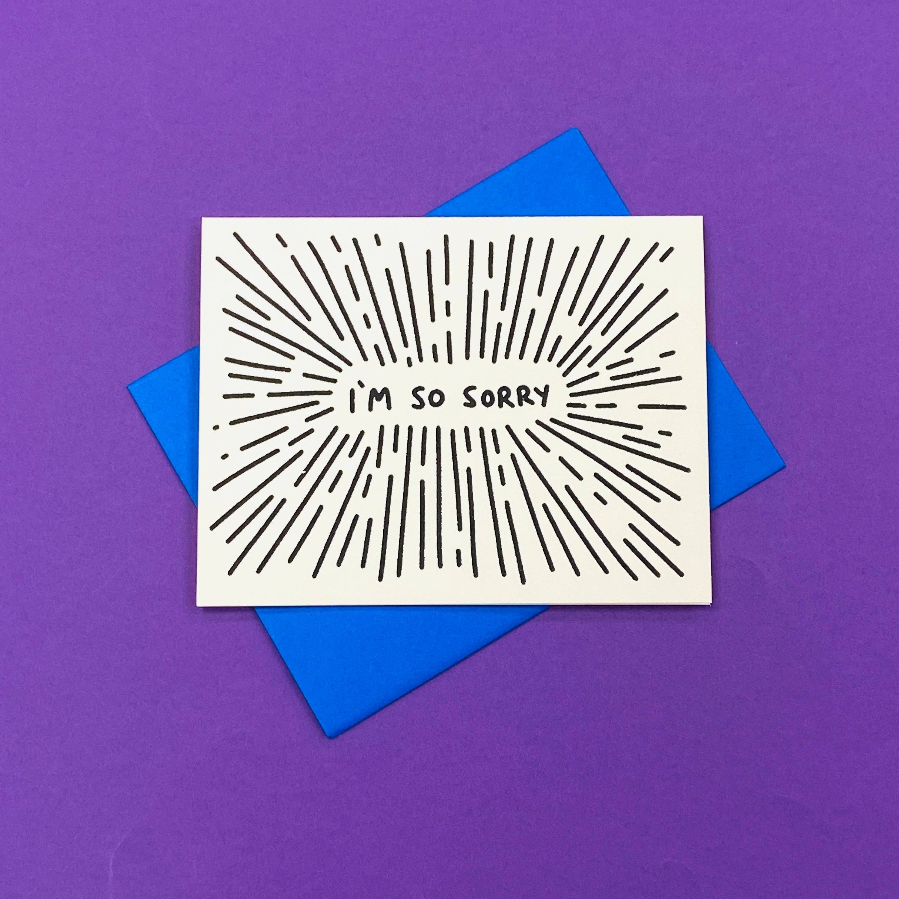 I'm So Sorry Greeting Card