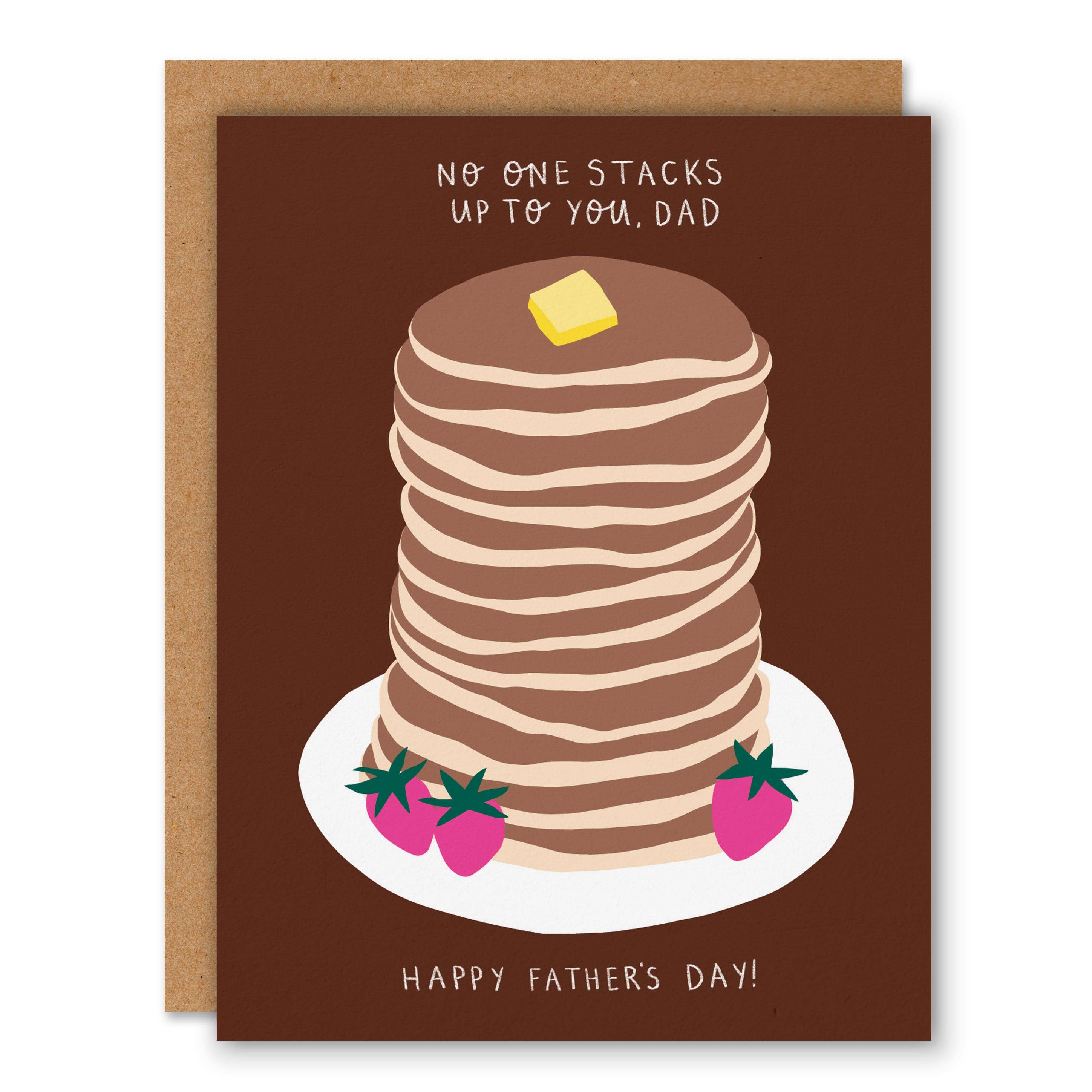 Pancakes - Father's Day Greeting Card