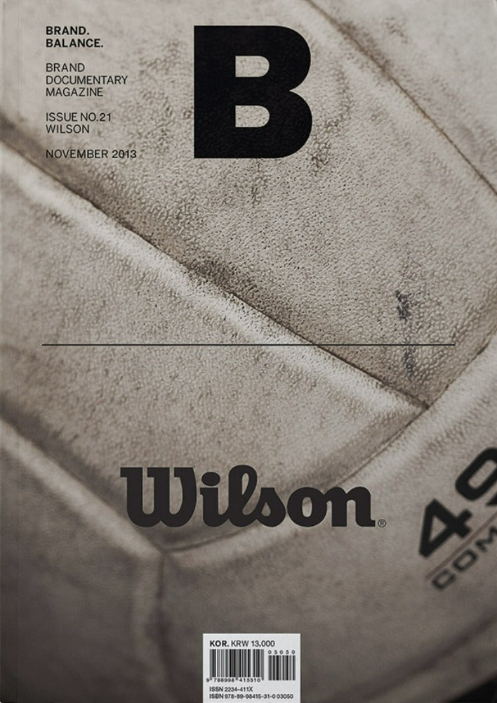 Magazine B #21, Wilson