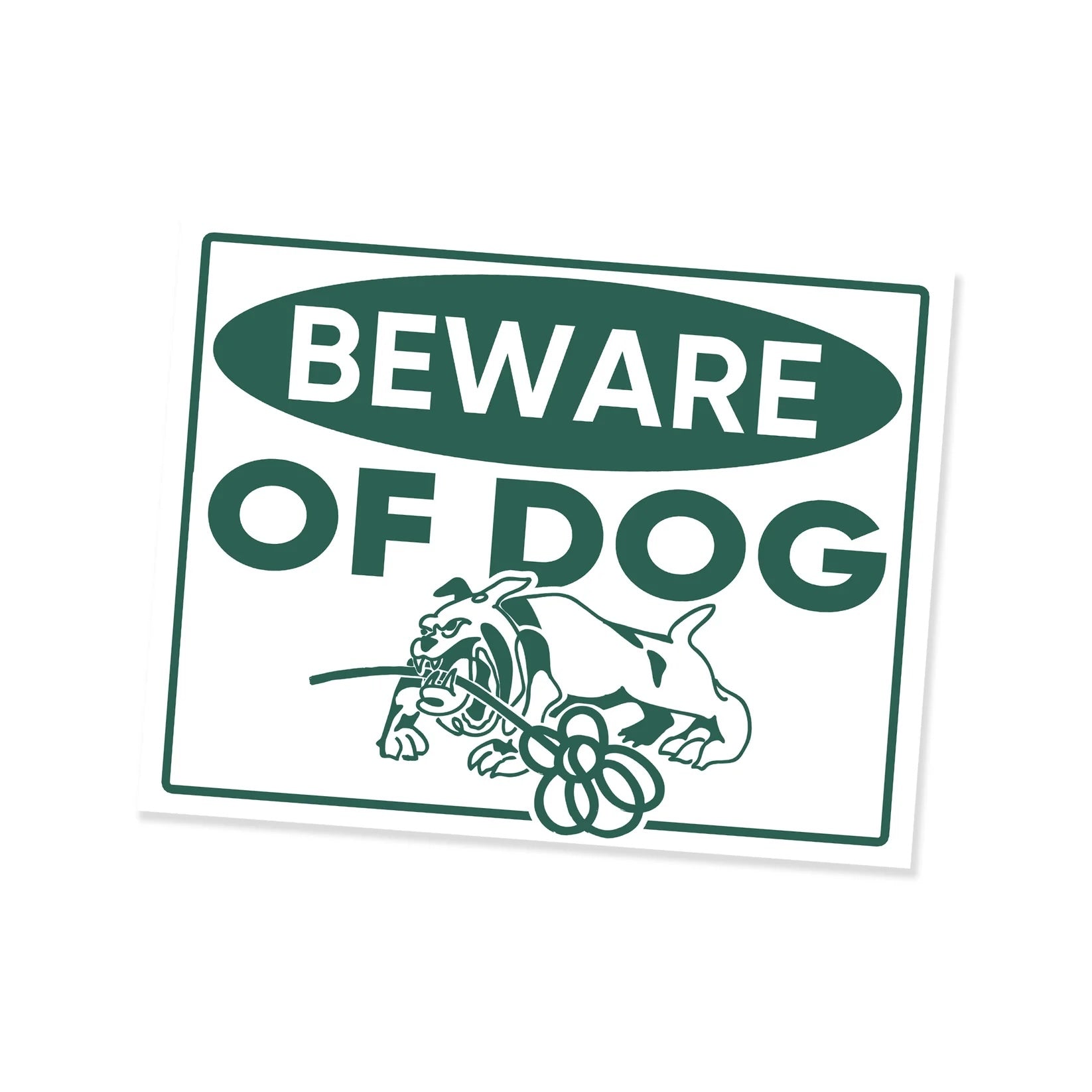 Beware of Dog Print
