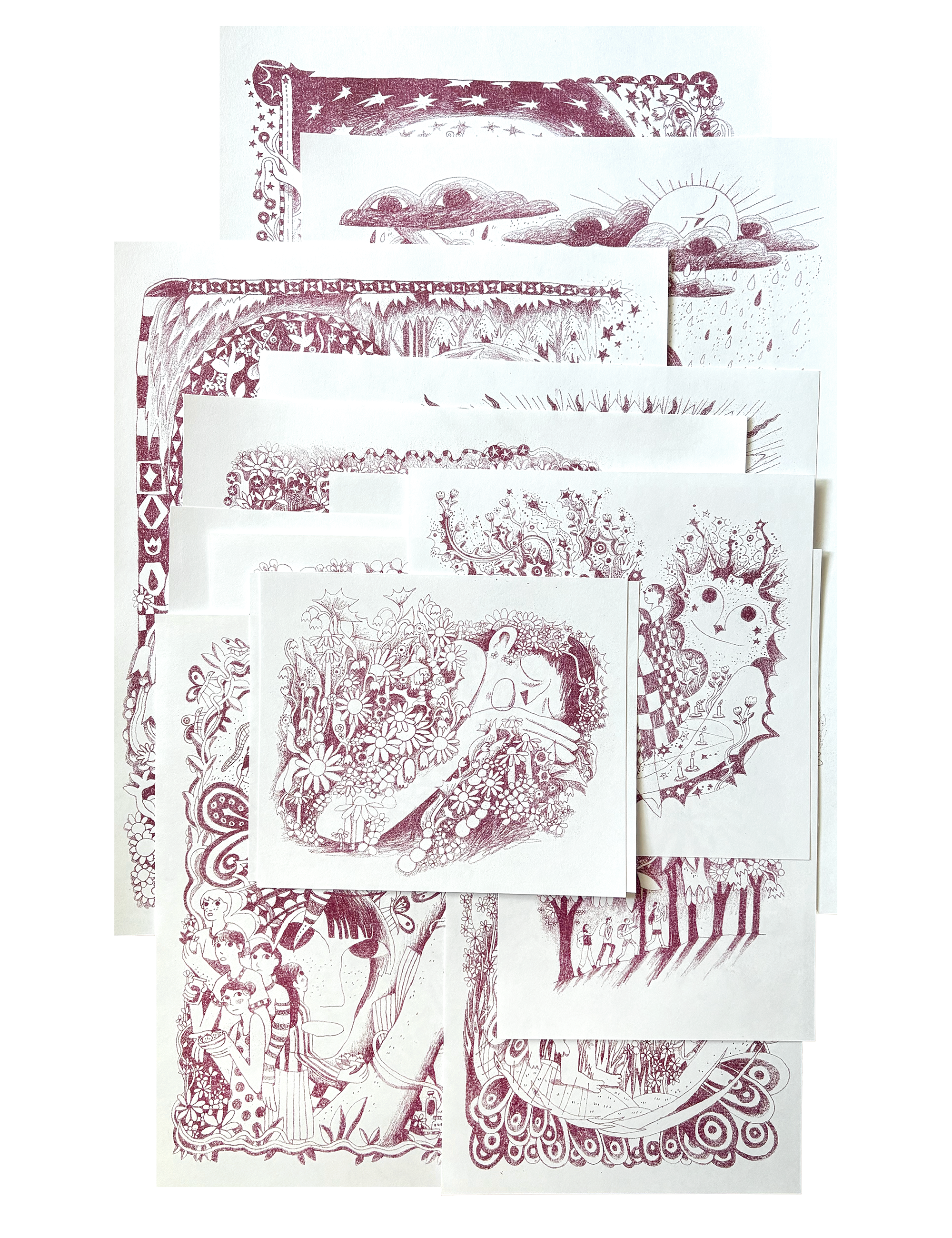 16 Prints by Mitchell