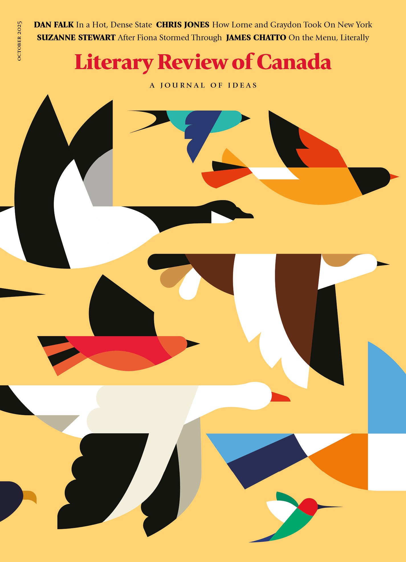 Literary Review of Canada, October 2025