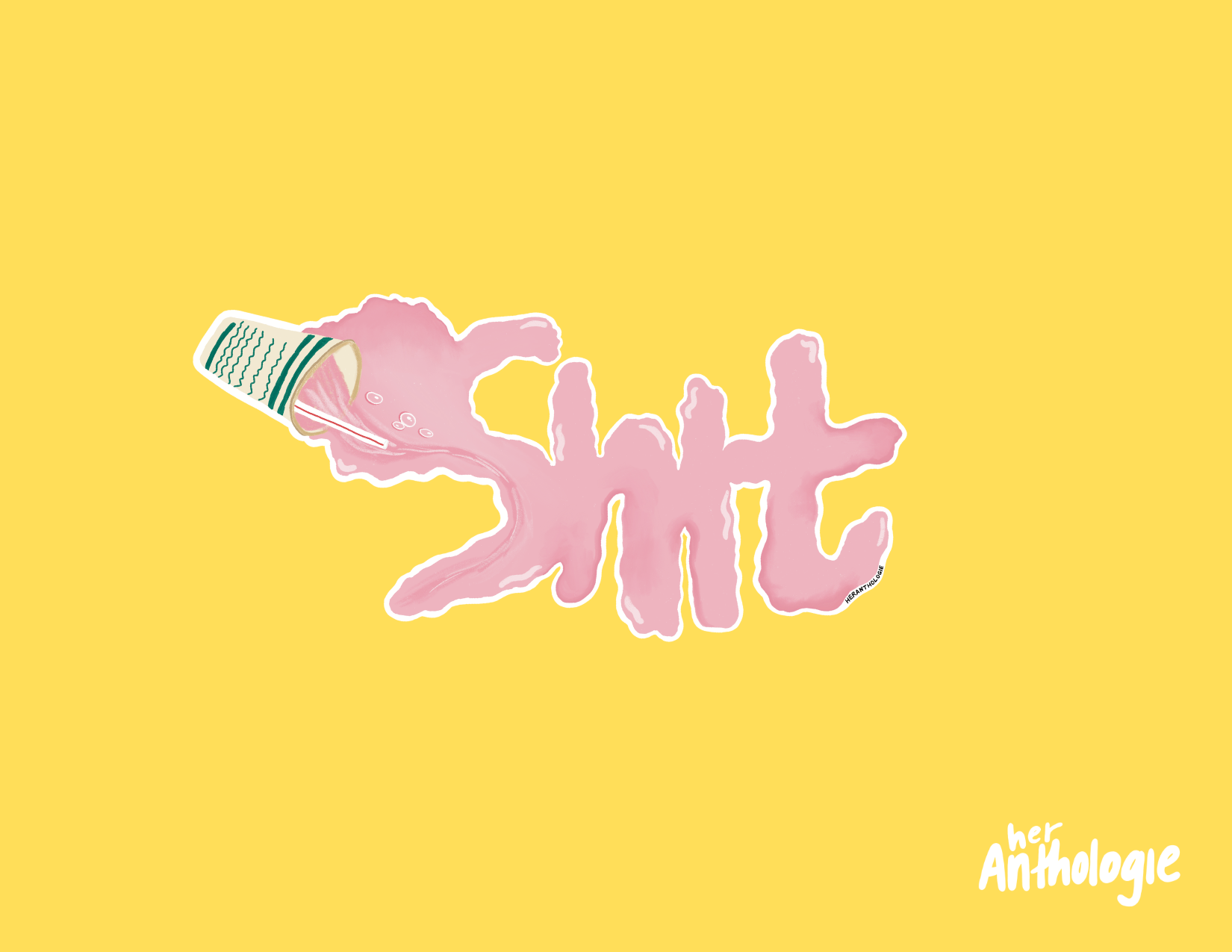 Here's Some Sh*t I Made: a sticker book to process big feelings
