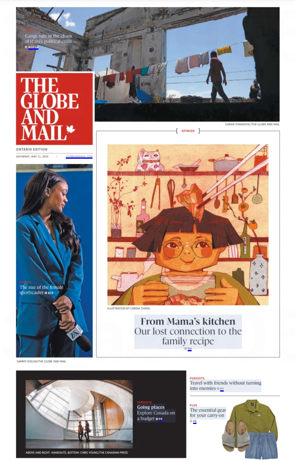 The Globe and Mail; May 11, 2024