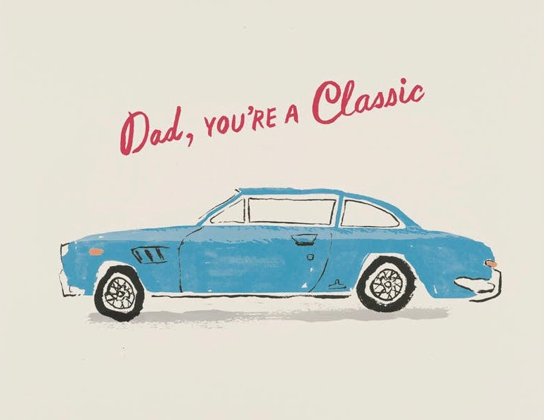 Classic Dad Father's Day greeting card