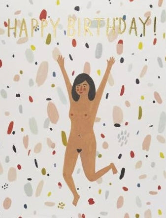 Greeting Card - Happy Birthday Suit