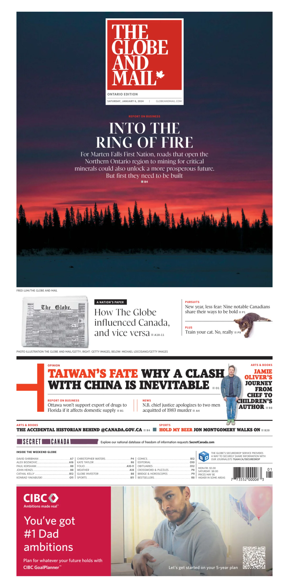 The Globe and Mail; January 6, 2024