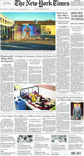The New York Times; Sunday, March 10, 2024