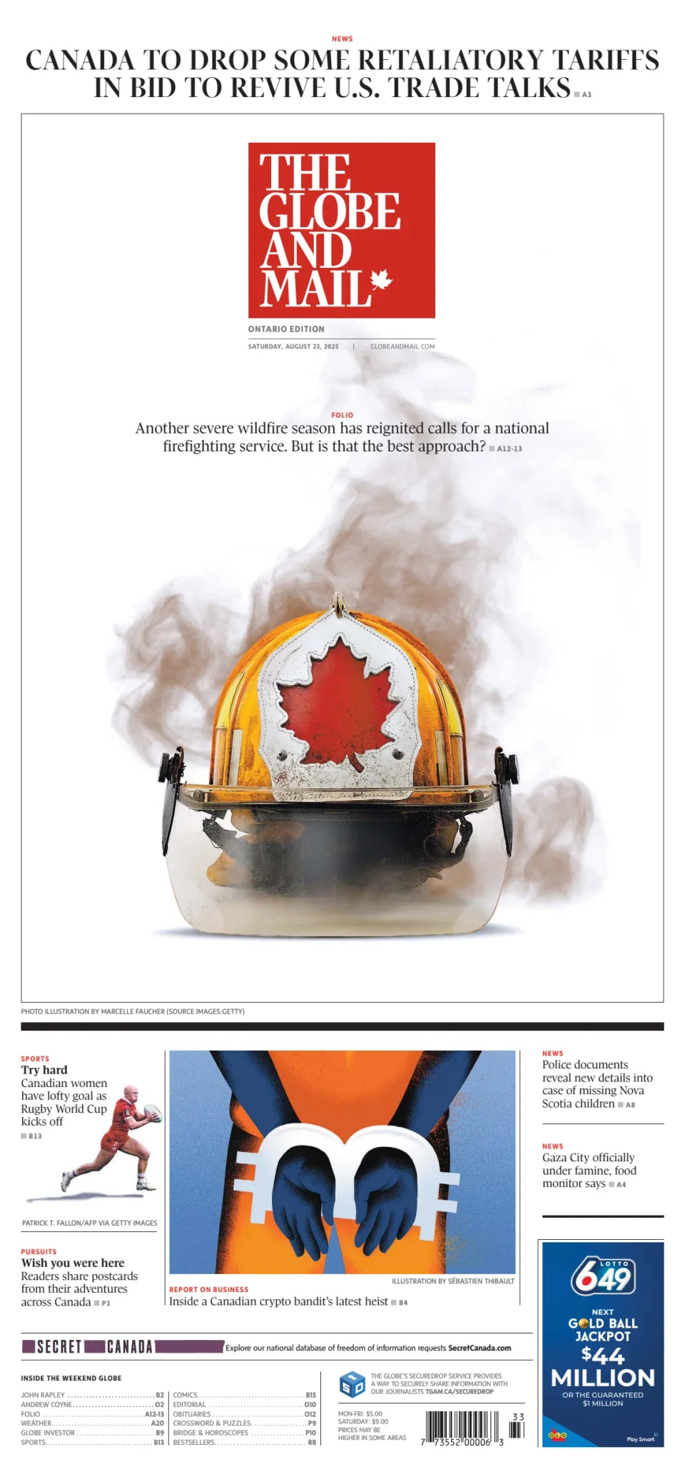 The Globe and Mail, August 23, 2025