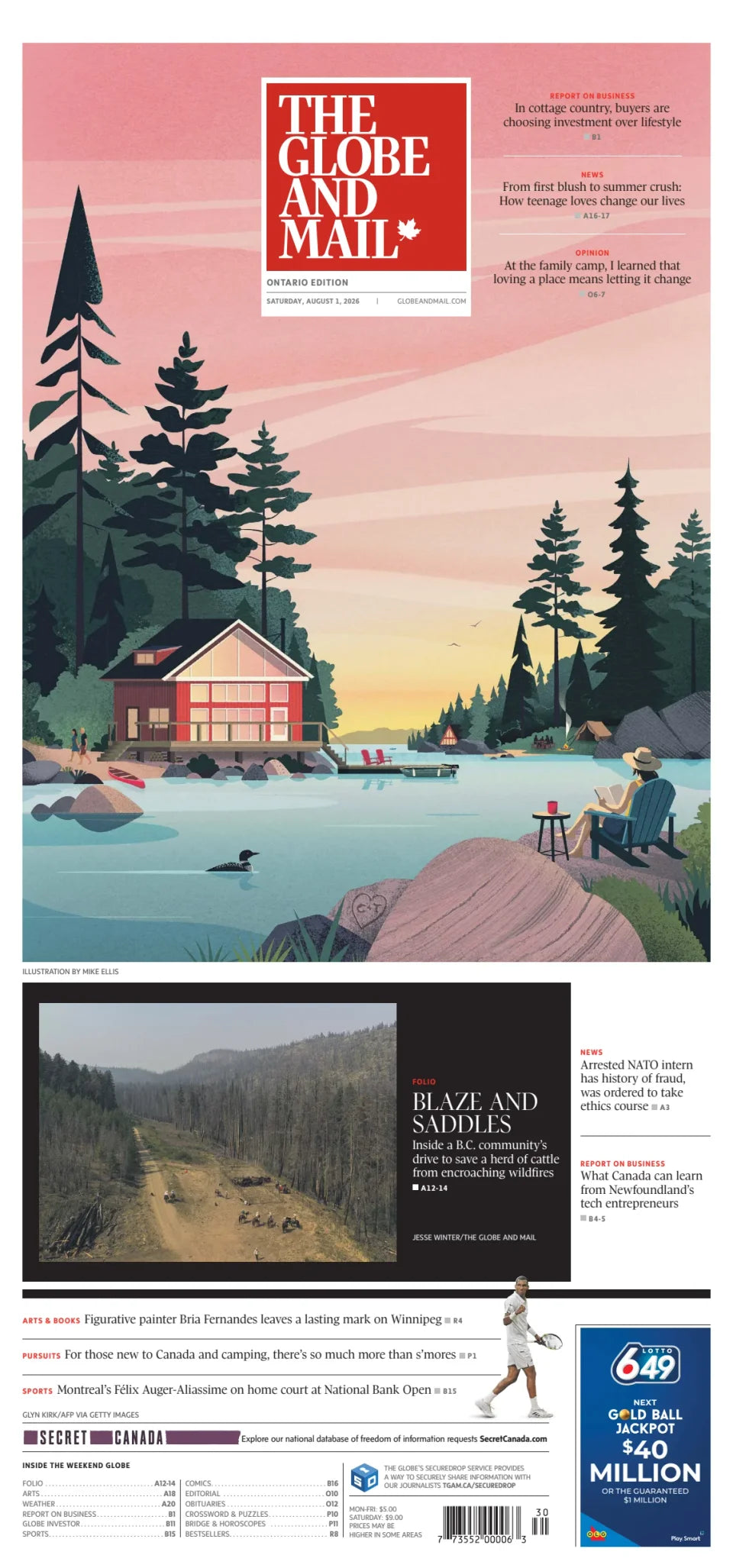 The Globe and Mail, August 1, 2026