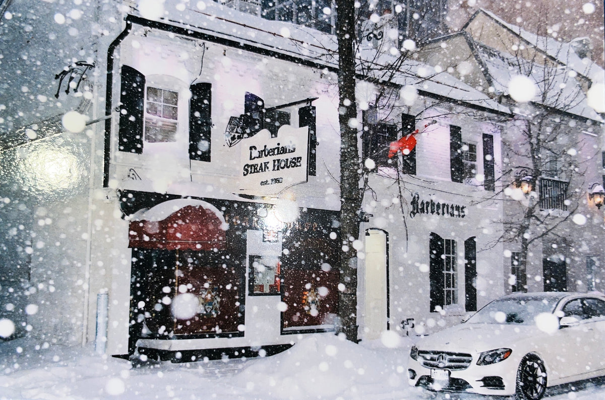 Memento Post Card Series: Barbarian's Steak House