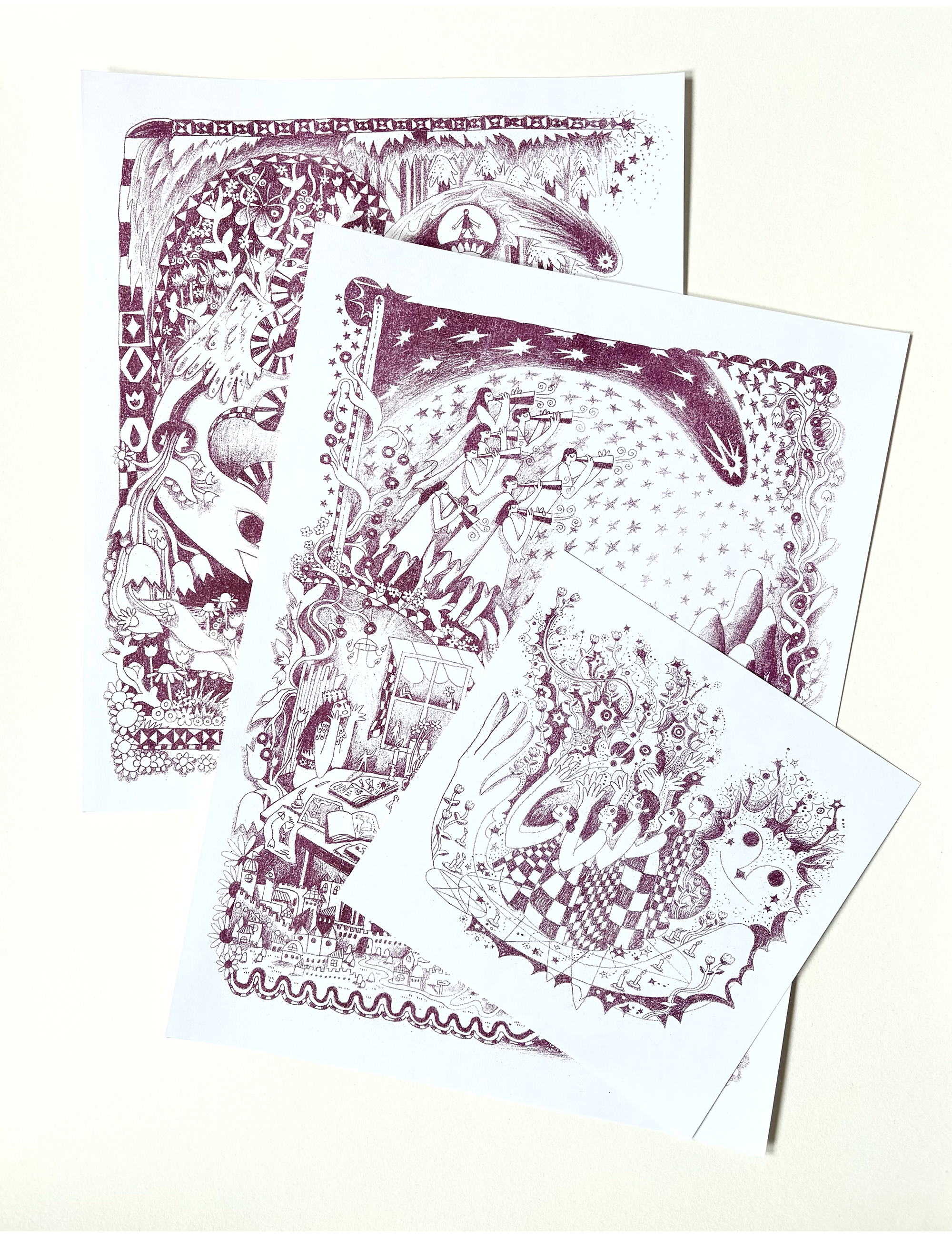 16 Prints by Mitchell