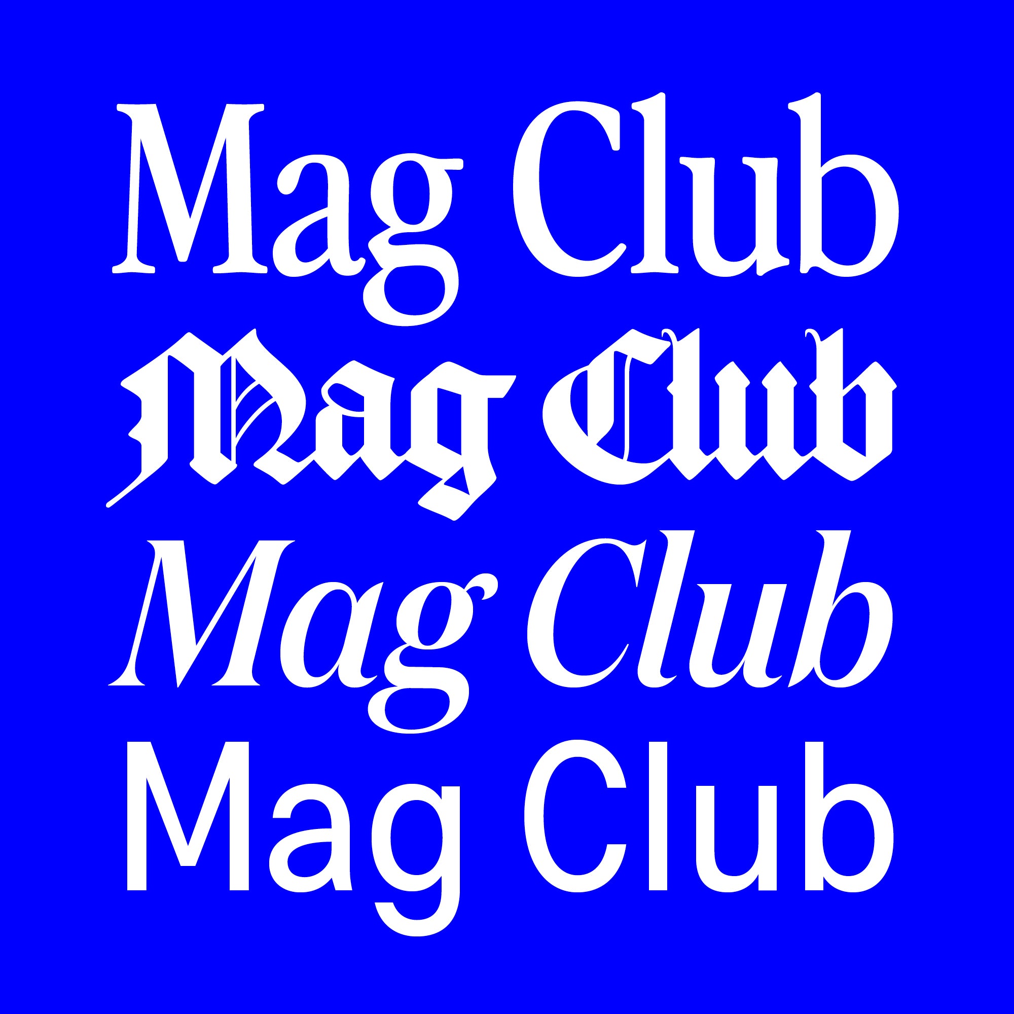 Mag Club Quarterly Subscription Box