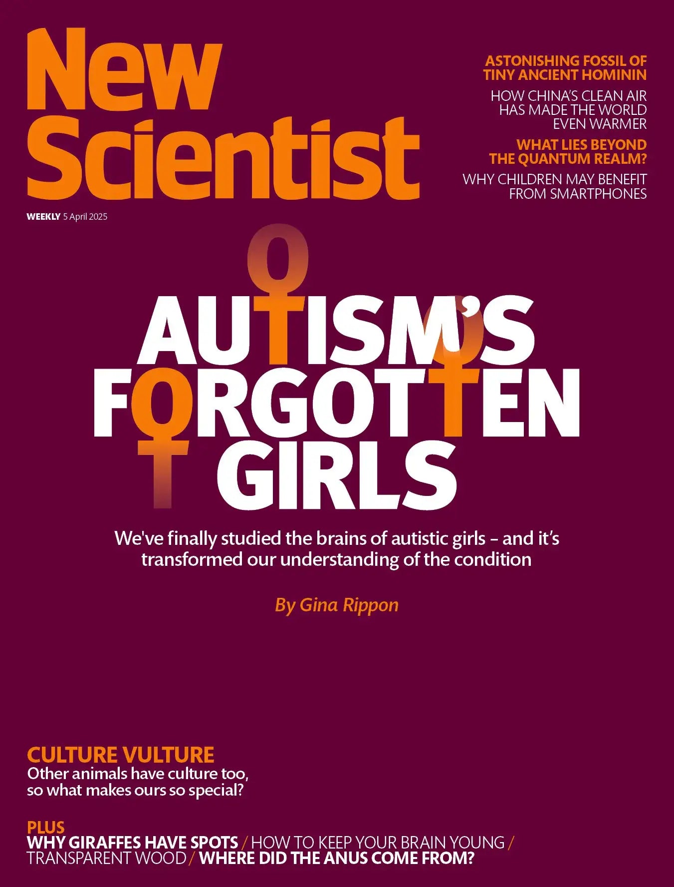 New Scientist, April 5, 2025