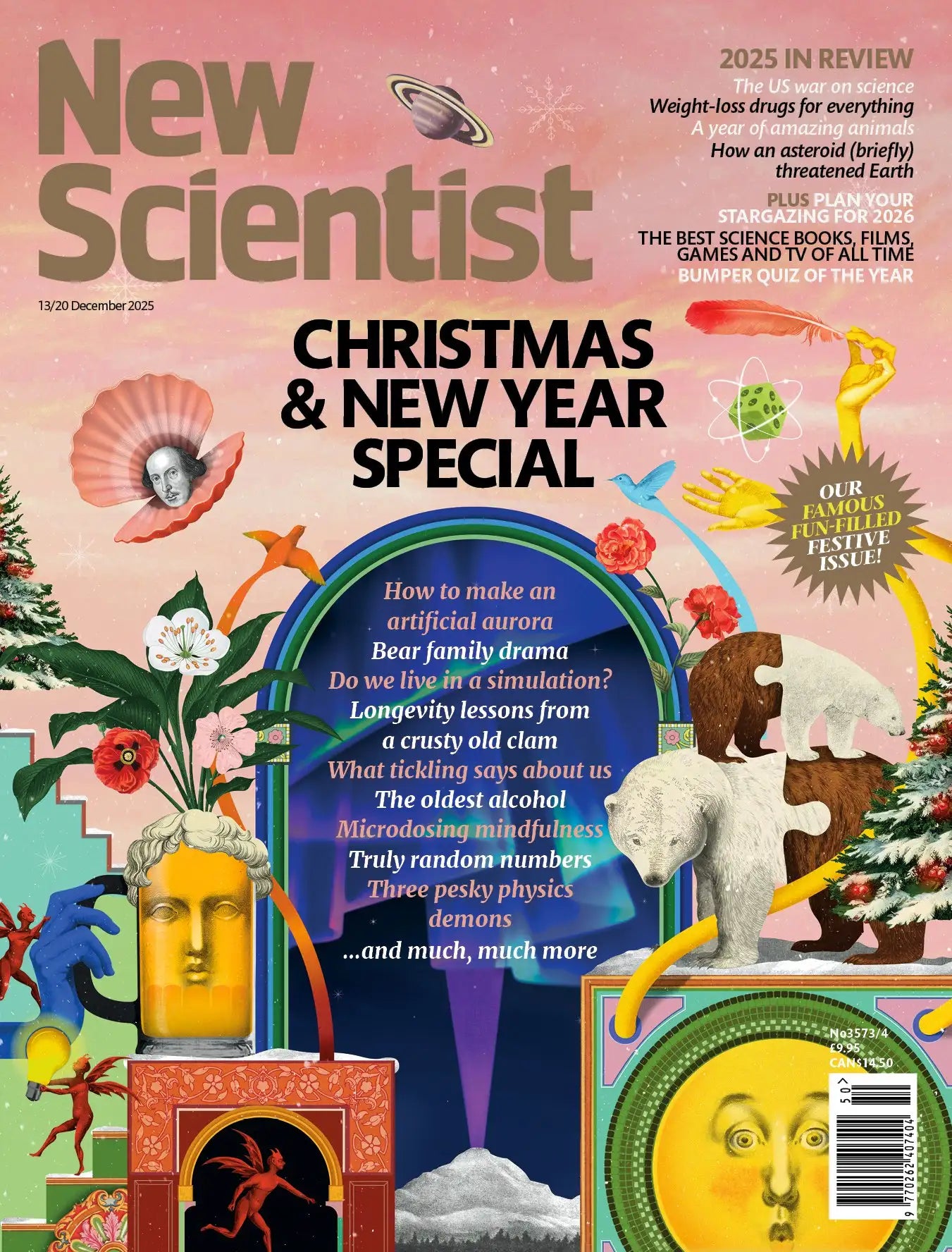 New Scientist, December 13/20, 2025
