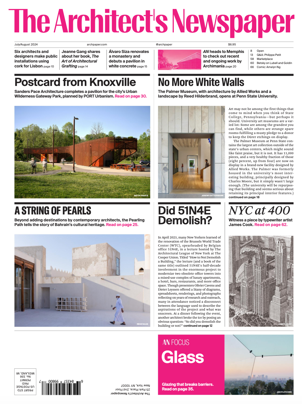 The Architect’s Newspaper, July/August 2024