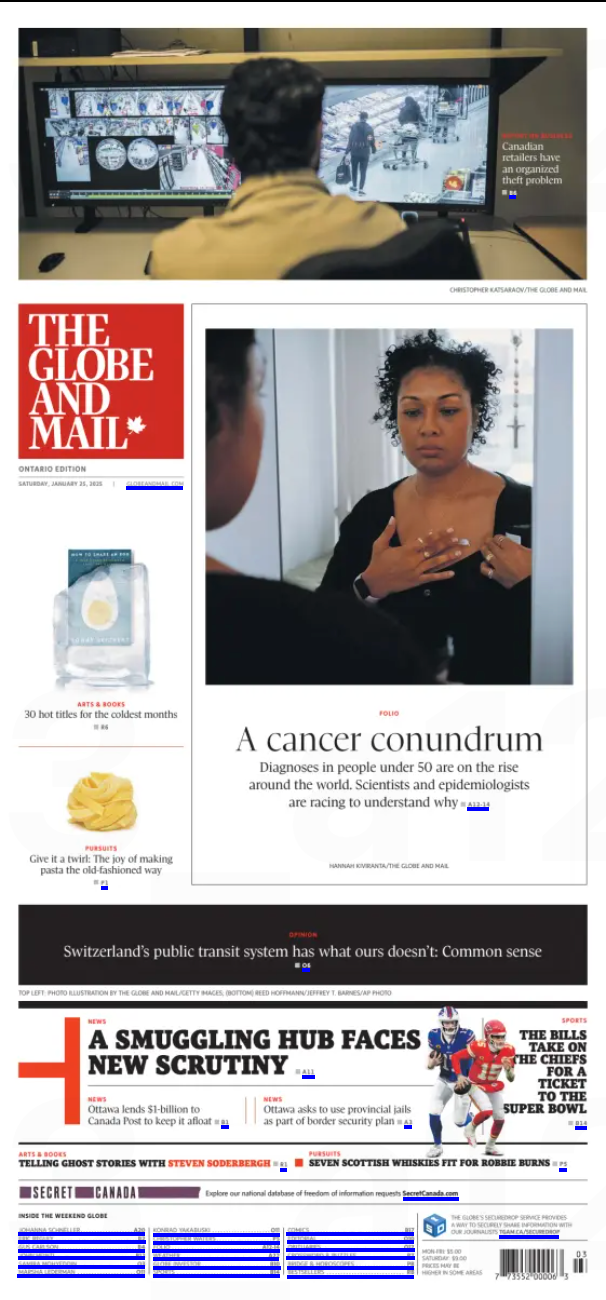 The Globe and Mail, January 25, 2025