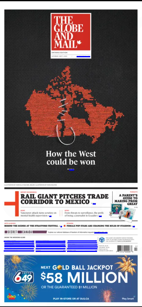 The Globe and Mail, MAY 3, 2025