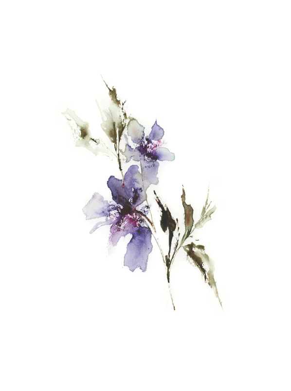 Boreal Blooms and Thorn, Limited Edition Print