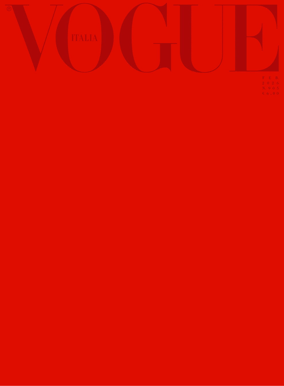 Vogue Italia, February 2026