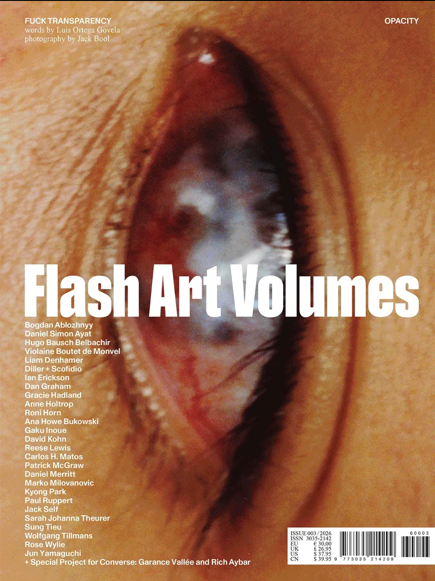 Flash Art Volumes 003 – 2026