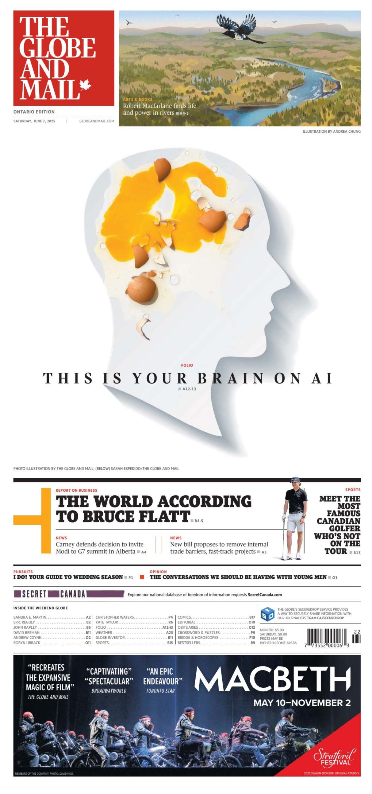 The Globe and Mail, June 7, 2025