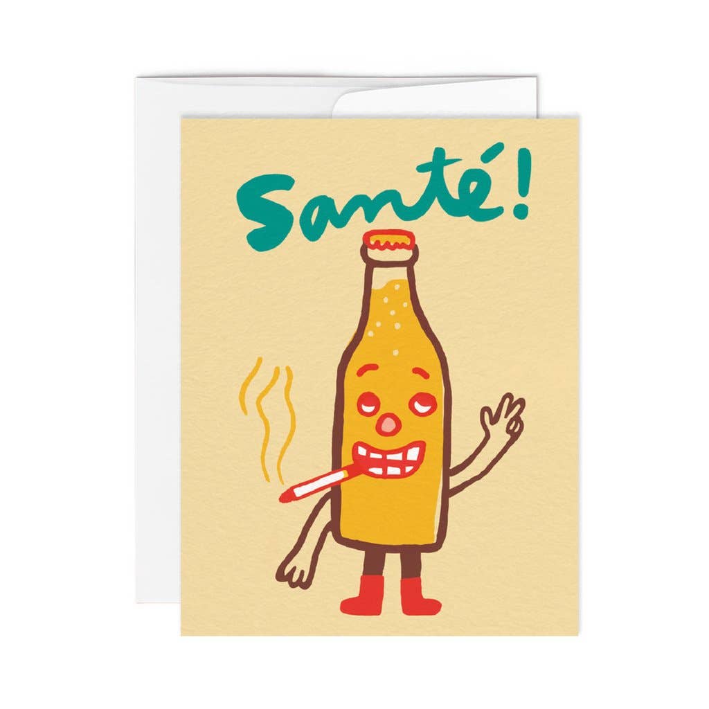 SANTÉ ! — Greeting card