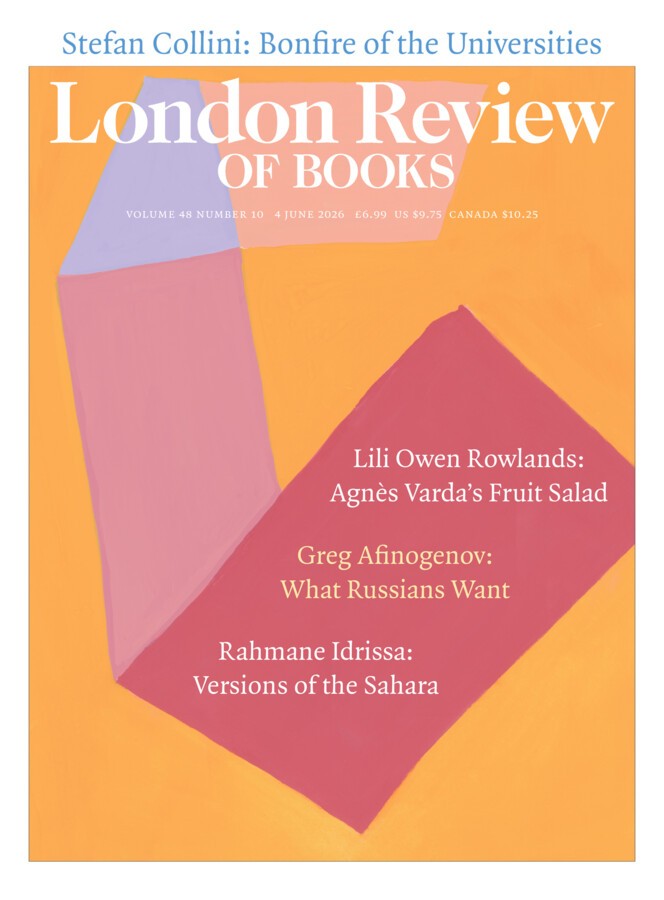 London Review of Books; June 4, 2026
