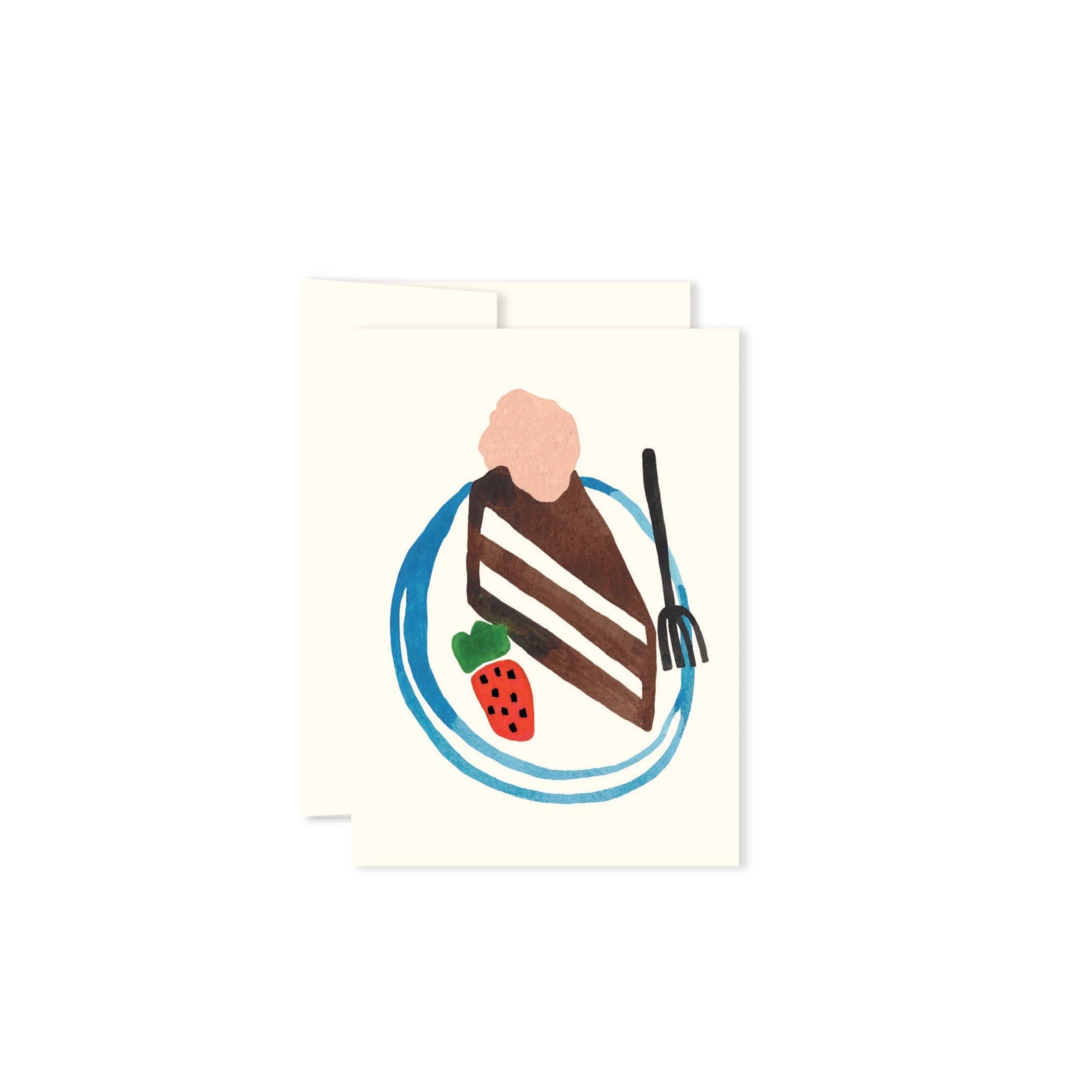 CAKE — Miniature Greeting Card