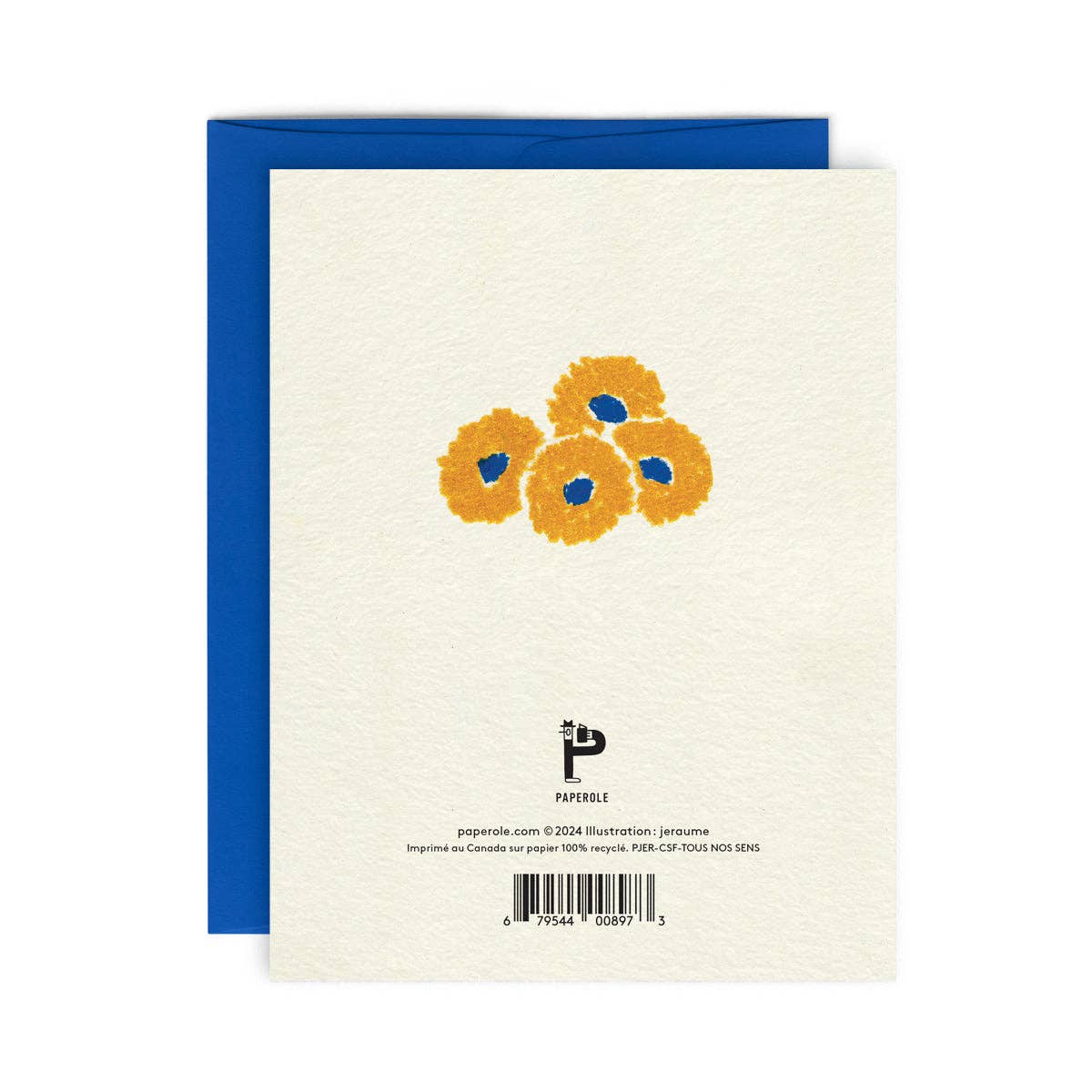 Wine and Flowers Greeting Card