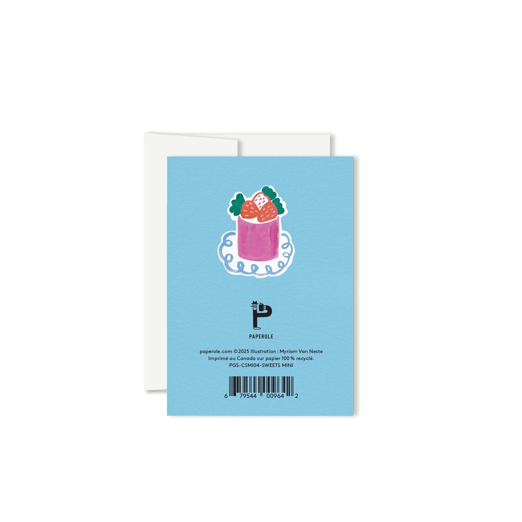 SWEETS MINI – Miniature Greeting Card