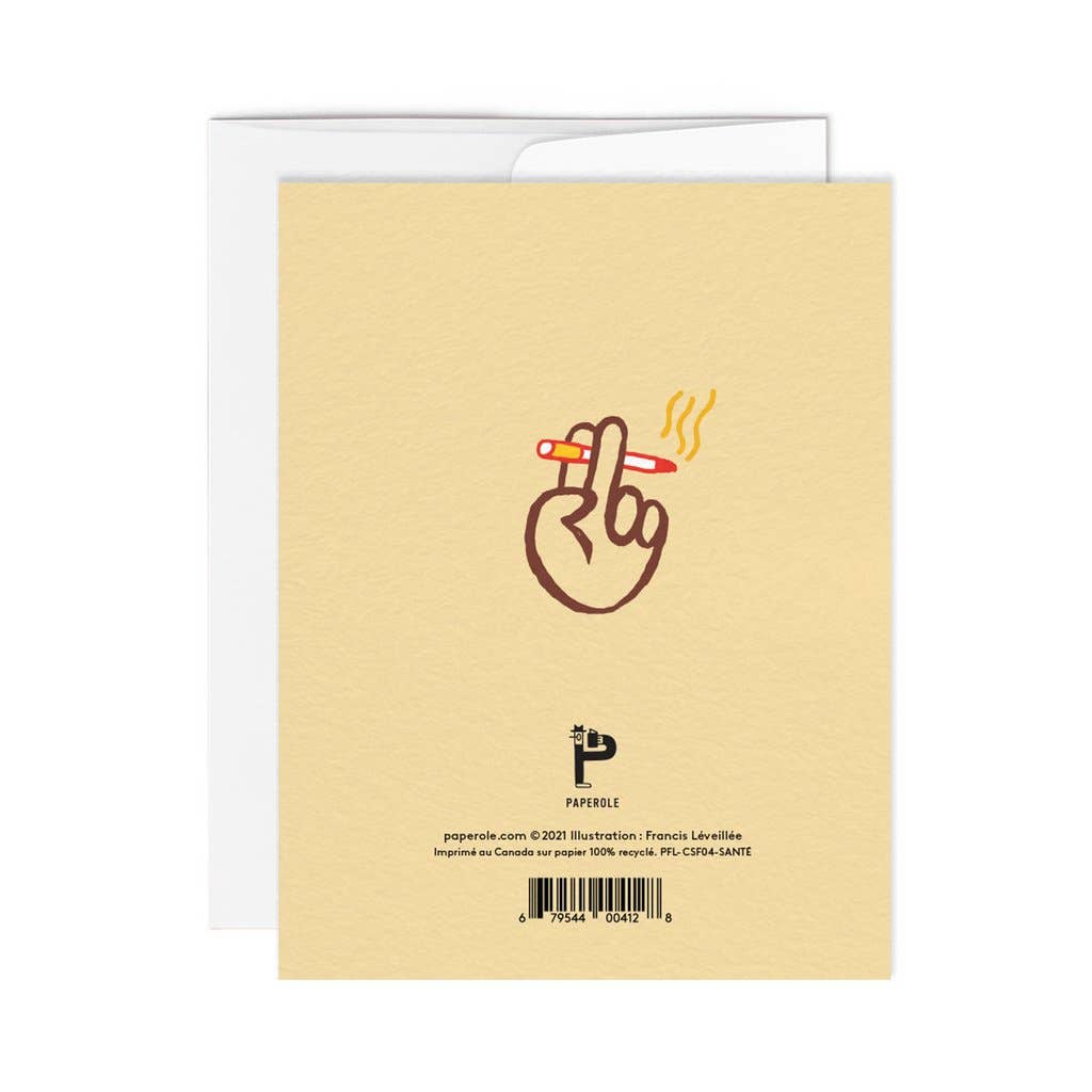 SANTÉ ! — Greeting card