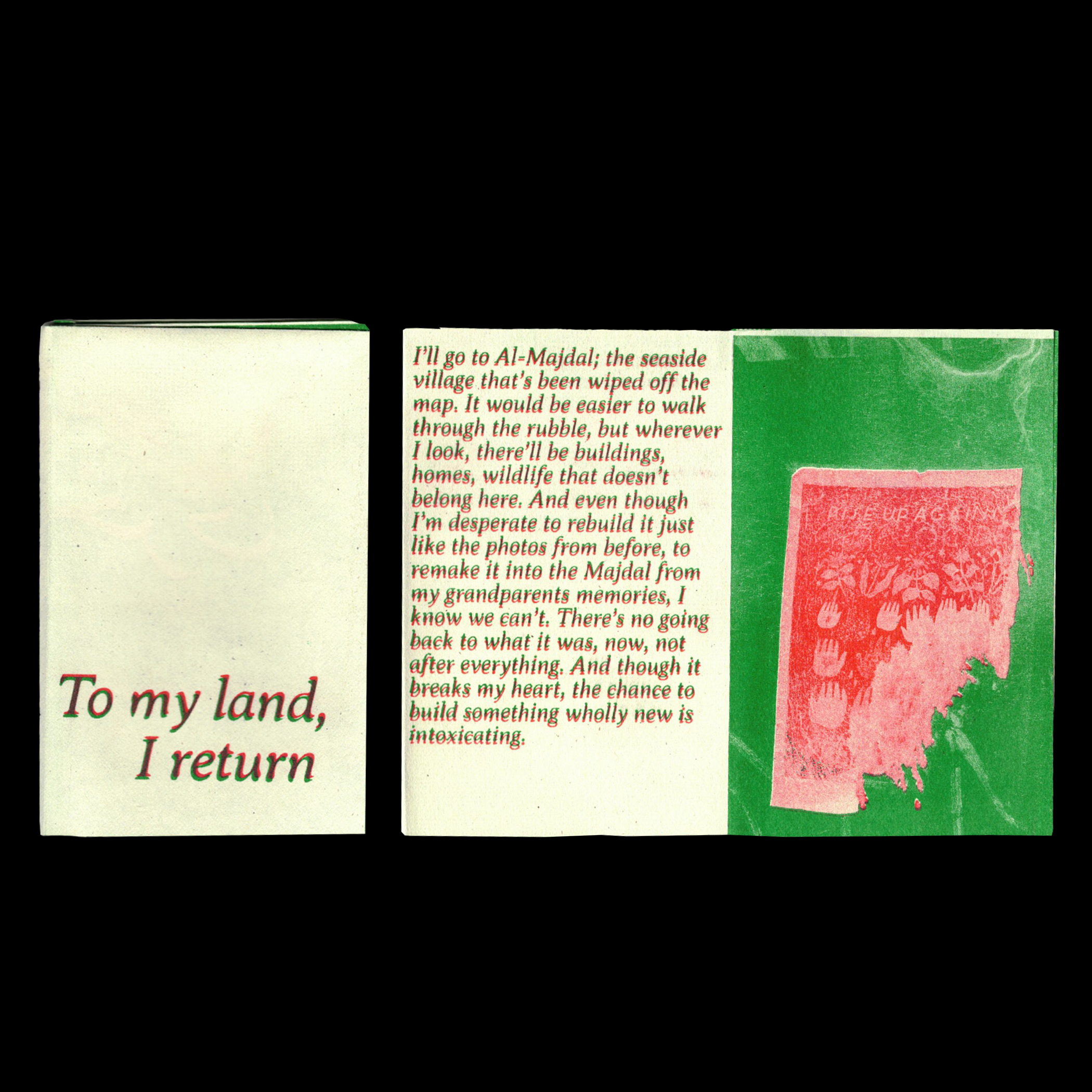 To my land, I return
