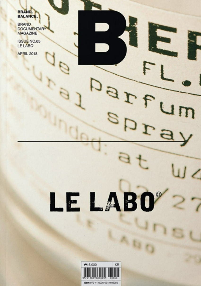 Magazine B #65, Le Labo